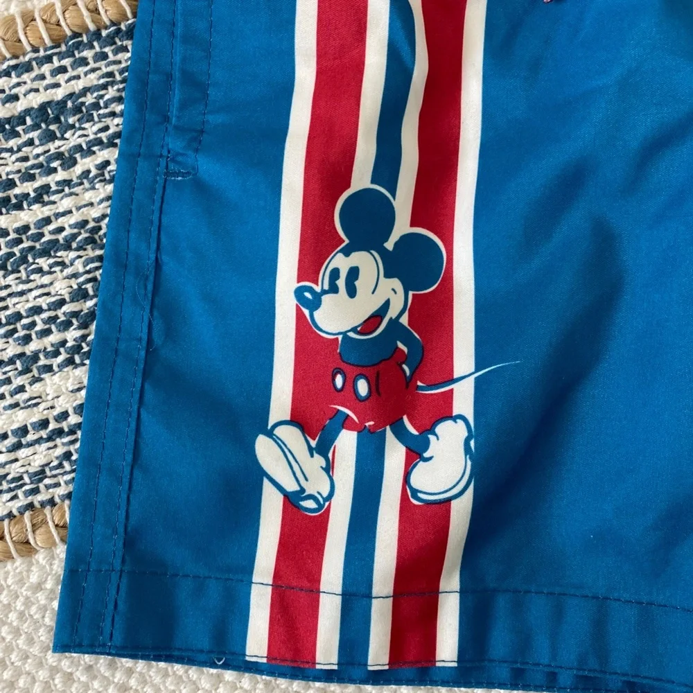 JK Disney Mickey Mouse Swim Trunks Board Shorts XS *NWOT